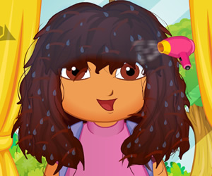 العاب قص شعر دورا